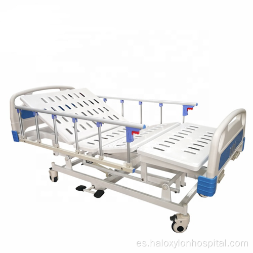 Accesorios manuales de 2 funciones Cama de hospital